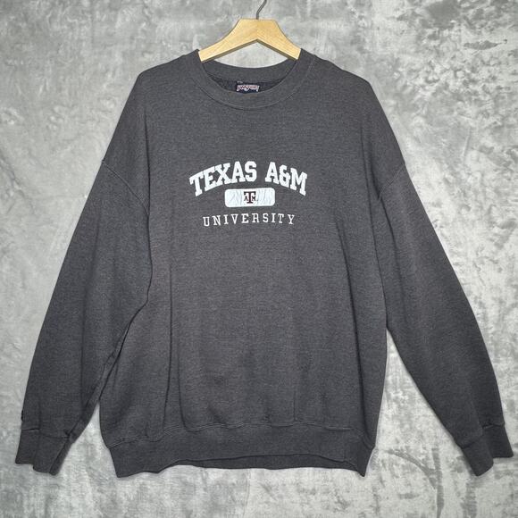 Jansport Other - Vtg Texas A&M Aggies Sweatshirt Mens XXL Gray NCAA Football Jansport Casual